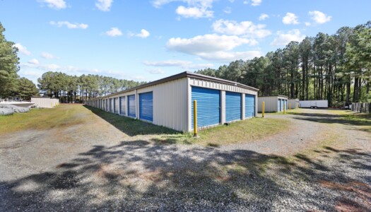 drive-up storage units at Peninsula Mini Storage in Dagsboro, DE