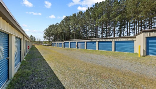 drive-up storage units at Peninsula Mini Storage in Dagsboro, DE