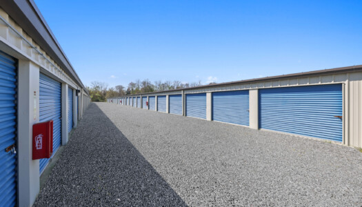 drive-up storage units at Peninsula Mini Storage in Blades, DE