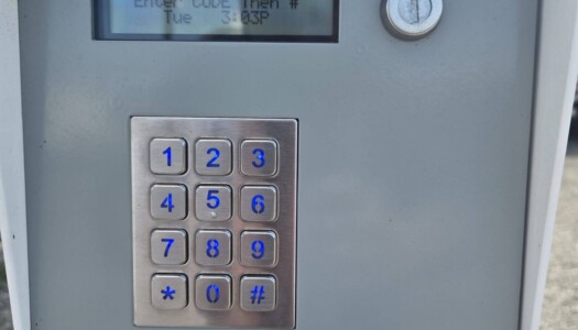 Secure Keypad entry at Peninsula Mini Storage in Blades, DE